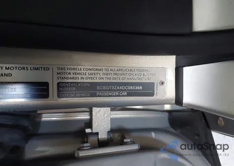 2013 Bentley Continental Gtc V8 из США, поврежденный, VIN SCBGT3ZA4DC085368